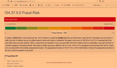 fraud score scamalytics.